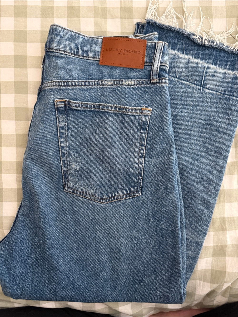 Women Lucky Distressed Jeans size 14